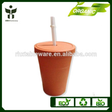 Kreative Getränkebecher eco bambu Becher mit Deckel